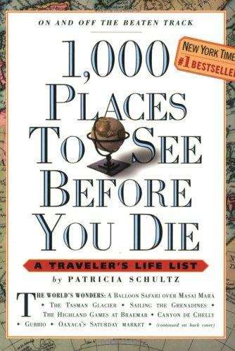Book cover of 1,000 Places to See Before You Die