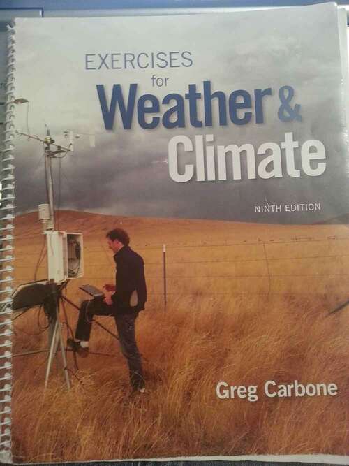 Book cover of Exercises for Weather & Climate (Ninth Edition)