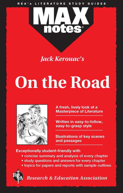Book cover of On the Road (MAXnotes Literature Guides)