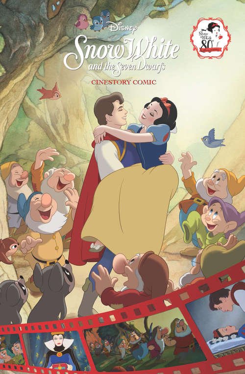 Book cover of Disney Snow White and the Seven Dwarfs Cinestory Comic: Collector's Edition