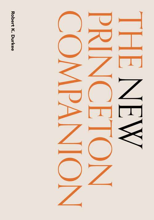 Book cover of The New Princeton Companion