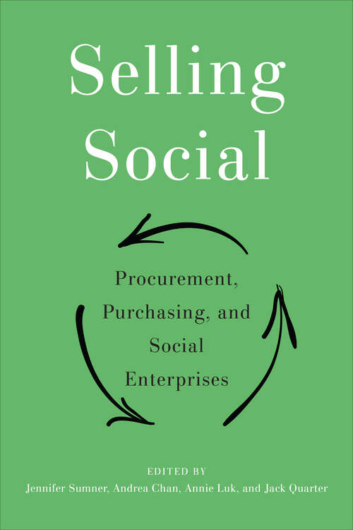 Book cover of Selling Social: Procurement, Purchasing, and Social Enterprises