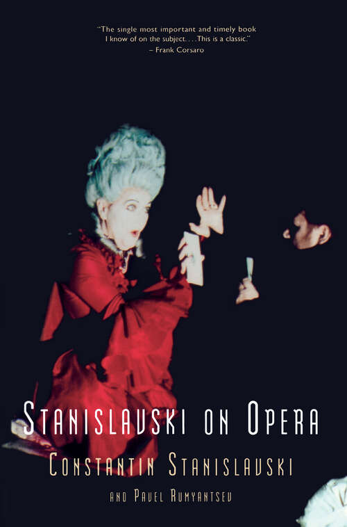 Book cover of Stanislavski On Opera