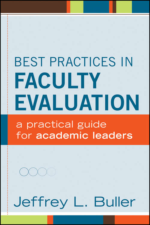 Book cover of Best Practices in Faculty Evaluation