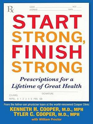 Book cover of Start Strong, Finish Strong