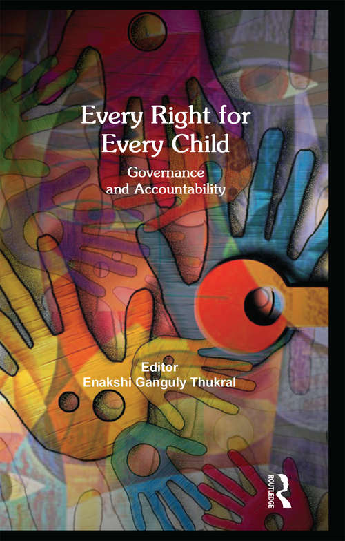 Book cover of Every Right for Every Child: Governance and Accountability