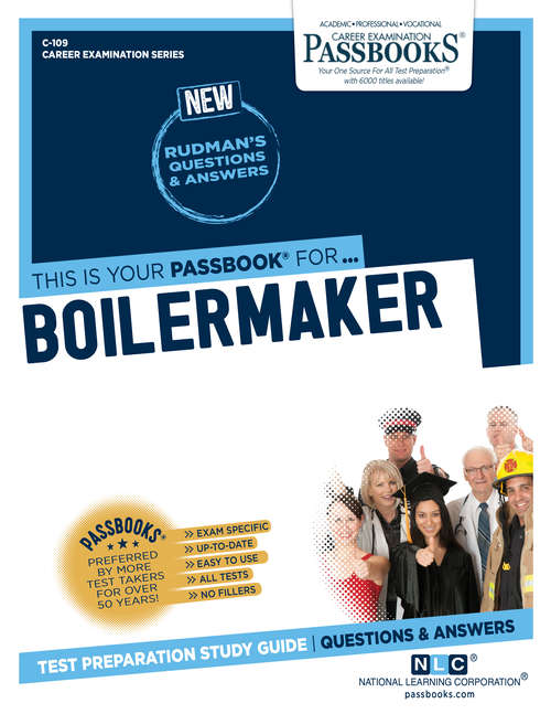 Book cover of Boilermaker: Passbooks Study Guide (Career Examination Series: C-109)