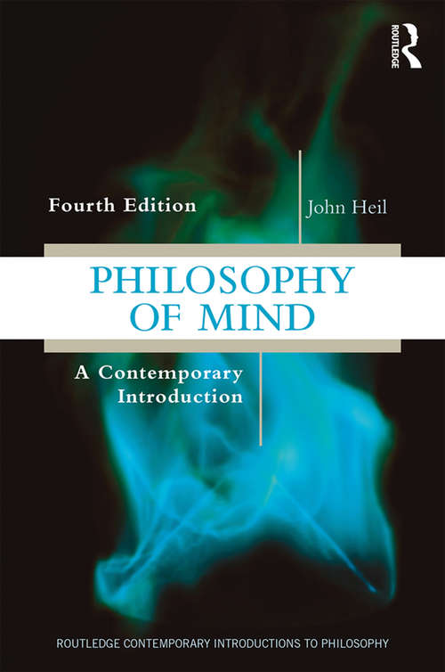 Book cover of Philosophy of Mind: A Contemporary Introduction (4) (Routledge Contemporary Introductions to Philosophy)