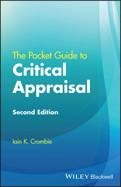 Book cover of The Pocket Guide to Critical Appraisal (2)