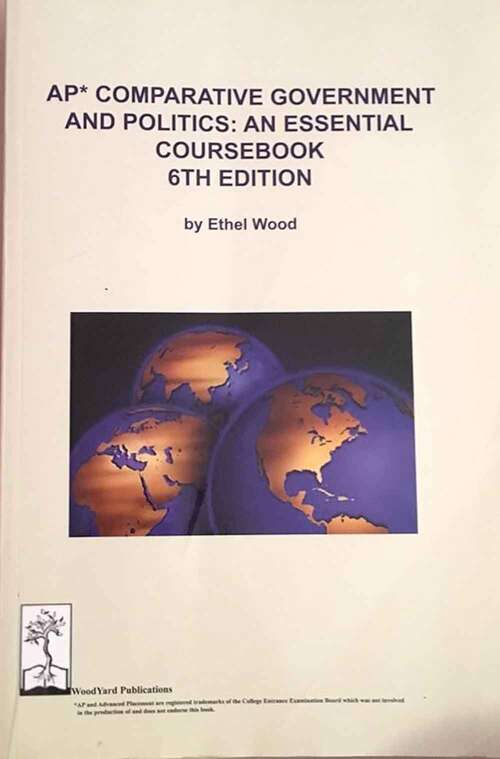 Book cover of AP Comparative Government and Politics: An Essential Coursebook (6)