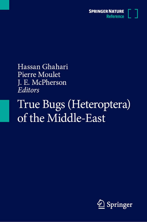 Book cover of True Bugs (Heteroptera) of the Middle-East