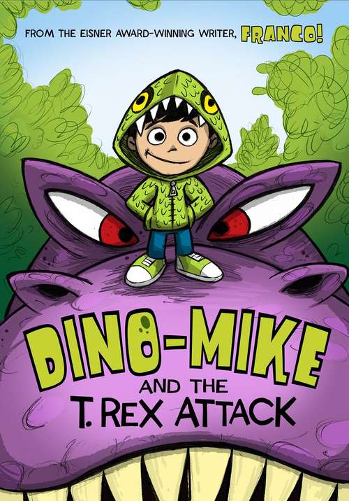 Book cover of Dino-Mike And The T. Rex Attack (Dino-Mike! Series)