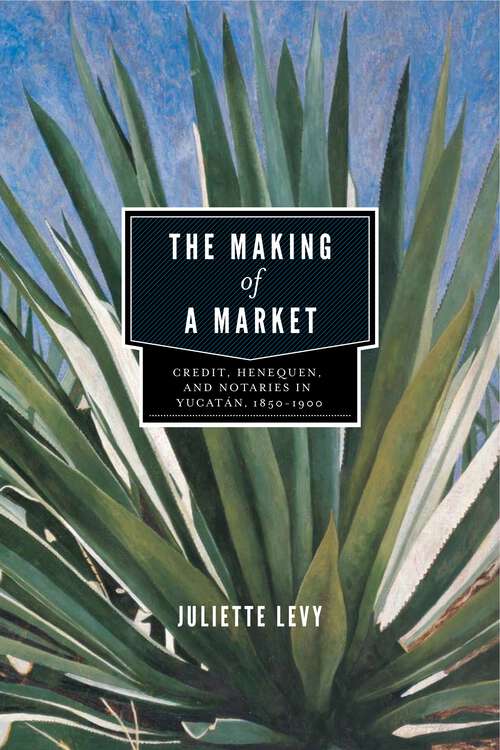Book cover of The Making of a Market: Credit, Henequen, and Notaries in Yucatán, 1850–1900