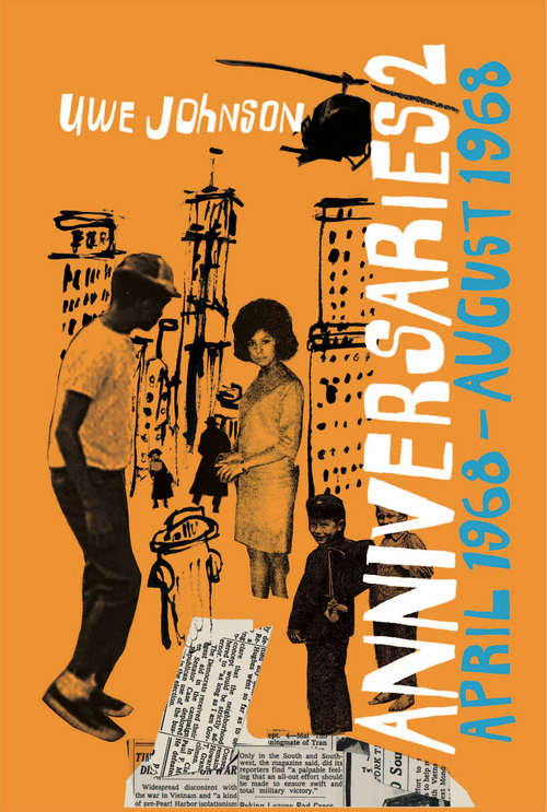 Book cover of Anniversaries, Volume 2: From a Year in the Life of Gesine Cresspahl, April 1968–August 1968