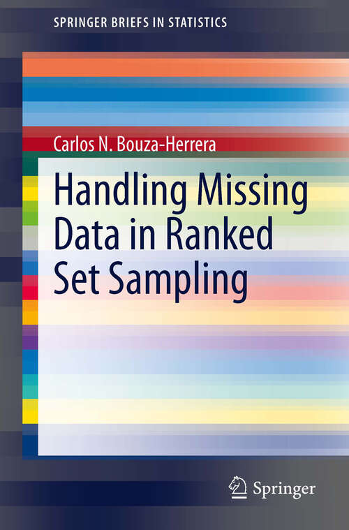 Book cover of Handling Missing Data in Ranked Set Sampling