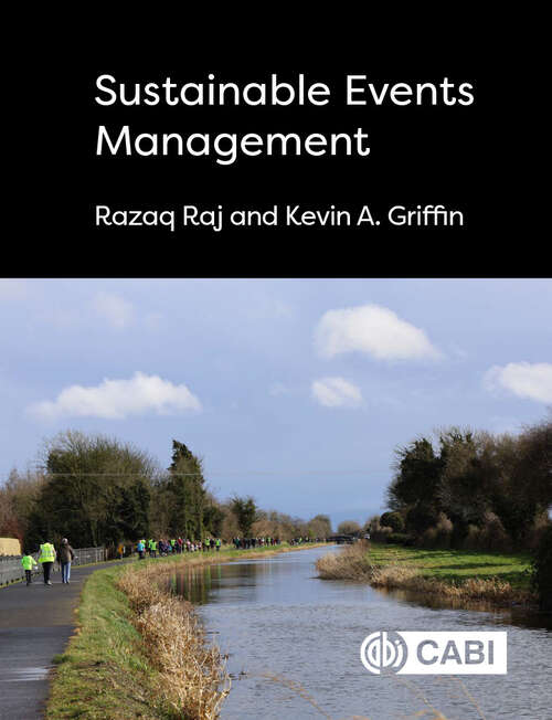 Book cover of Sustainable Events Management