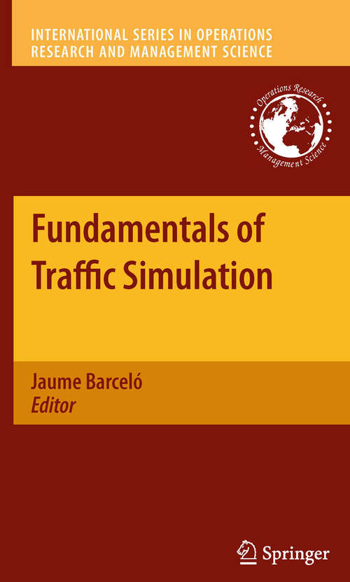 Book cover of Fundamentals of Traffic Simulation