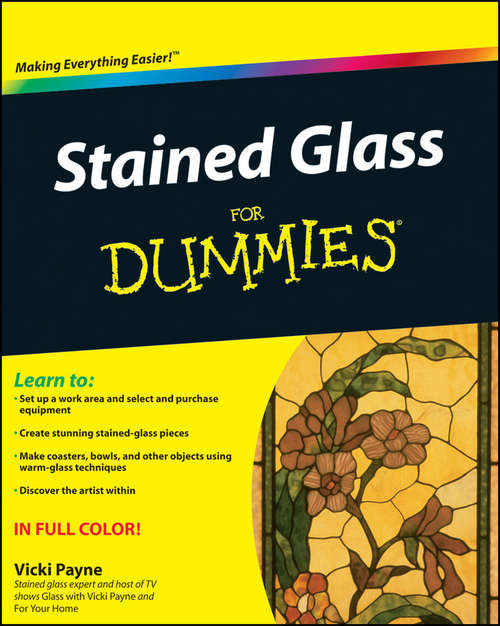 Book cover of Stained Glass For Dummies