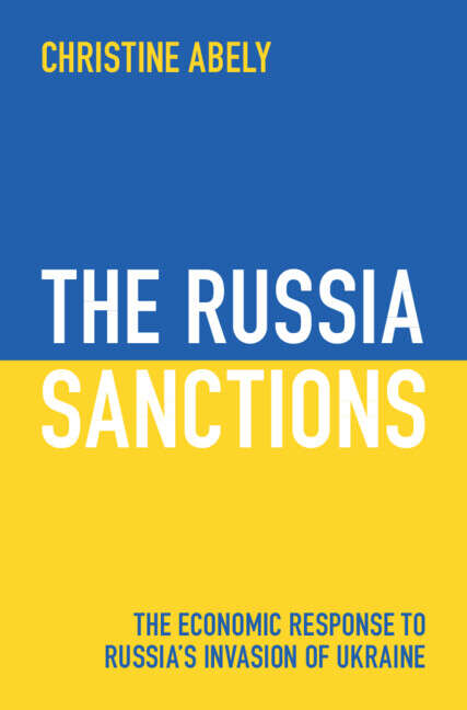 Book cover of The Russia Sanctions