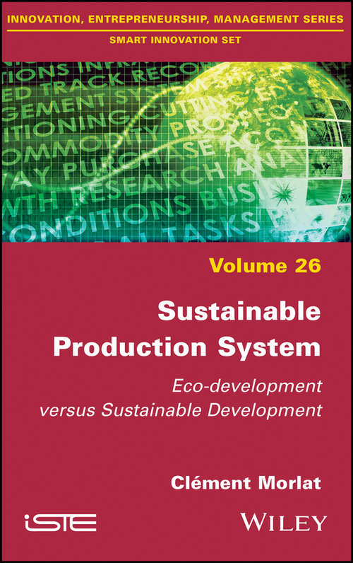 Book cover of Sustainable Production System: Eco-development versus Sustainable Development