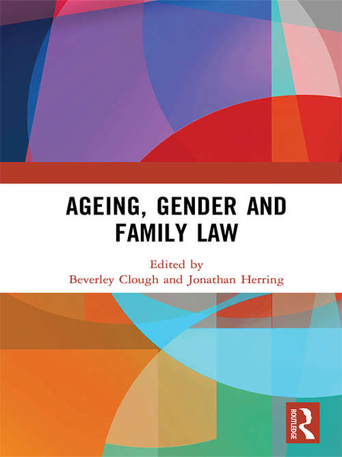 Book cover of Ageing, Gender and Family Law