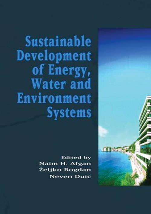 Book cover of Sustainable Development of Energy, Water and Environment Systems