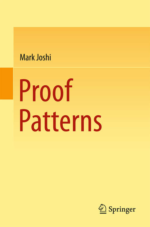 Book cover of Proof Patterns