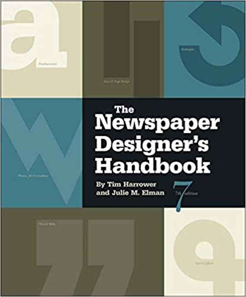 Book cover of The Newspaper Designer's Handbook (Seventh Edition)
