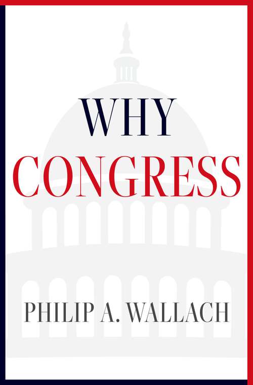 Book cover of Why Congress