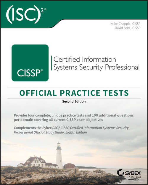 Book cover of CISSP Official (ISC)2 Practice Tests (2)