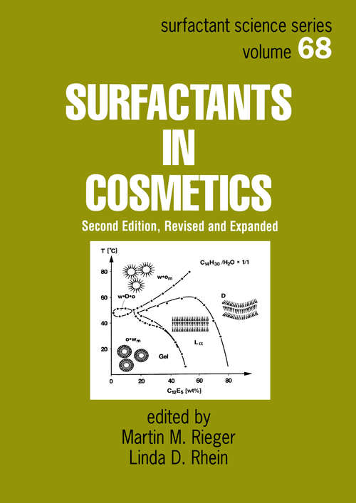 Book cover of Surfactants in Cosmetics (2) (Surfactant Science #68)