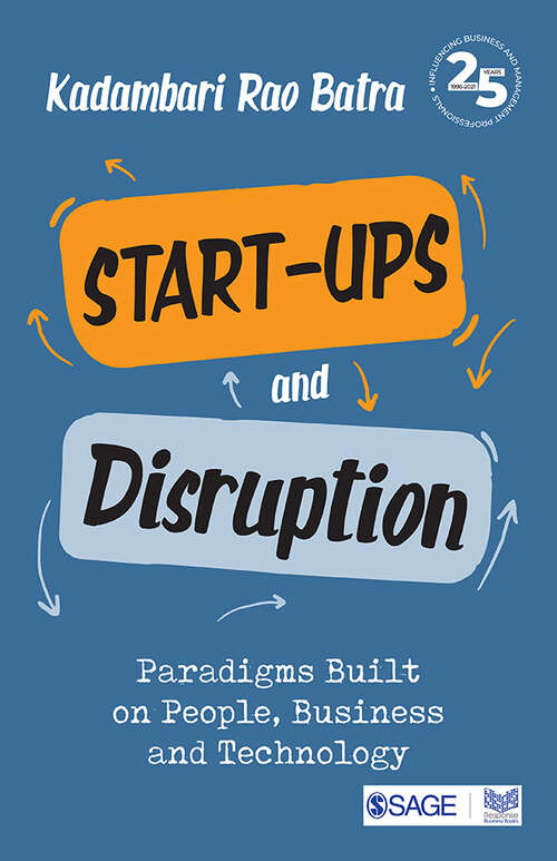 Book cover of Start-ups and Disruption: Paradigms Built on People, Business and Technology