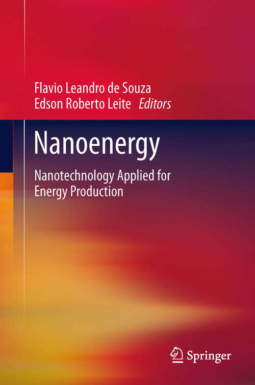 Book cover of Nanoenergy