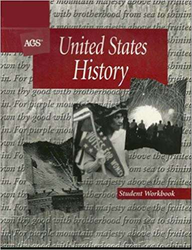 Book cover of United States History Student Workbook
