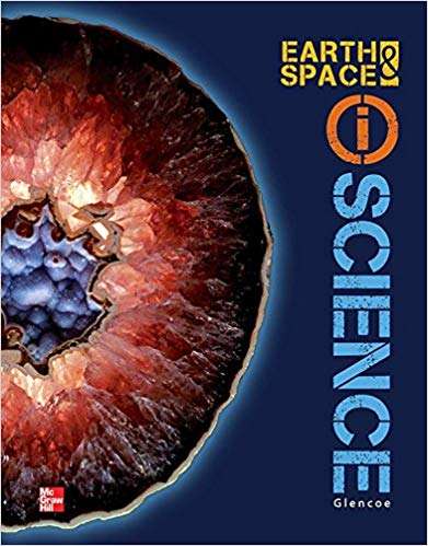 Book cover of Glencoe Earth and Space iScience, Grade 6