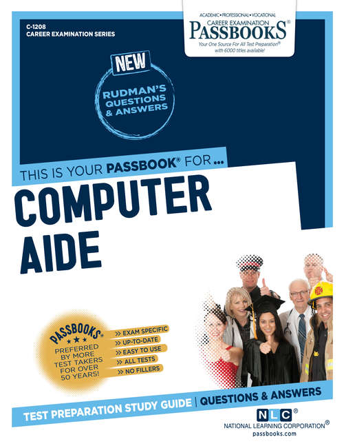 Book cover of Computer Aide: Passbooks Study Guide (Career Examination Series)
