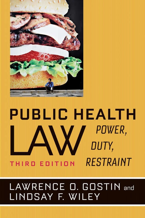 Book cover of Public Health Law