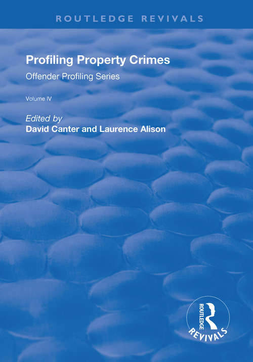 Book cover of Profiling Property Crimes