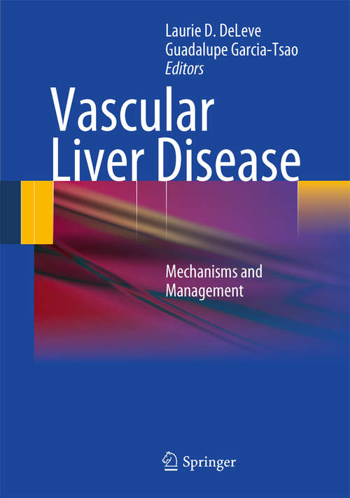 Book cover of Vascular Liver Disease