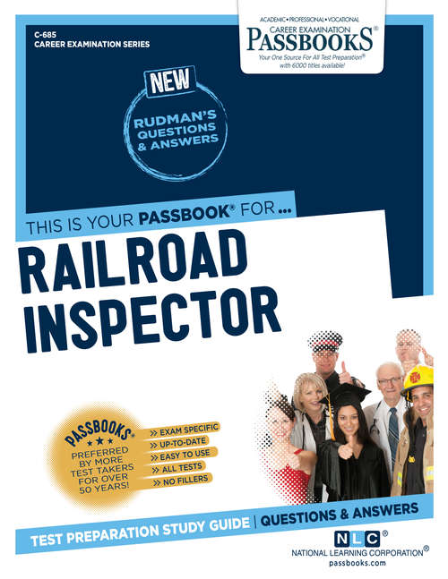 Book cover of Railroad Inspector: Passbooks Study Guide (Career Examination Series)