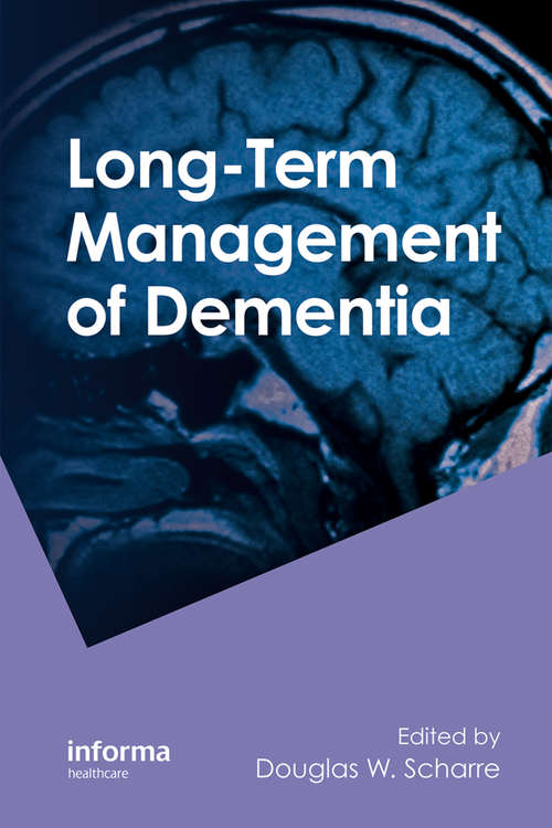 Book cover of Long-Term Management of Dementia