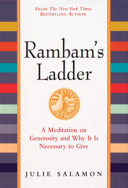 Book cover of Rambam's Ladder: A Meditation on Generosity and Why It Is Necessary to Give
