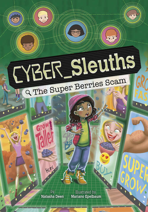 Book cover of The Super Berries Scam (Cyber Sleuths Ser.)