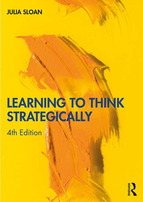 Book cover of Learning to Think Strategically (4)