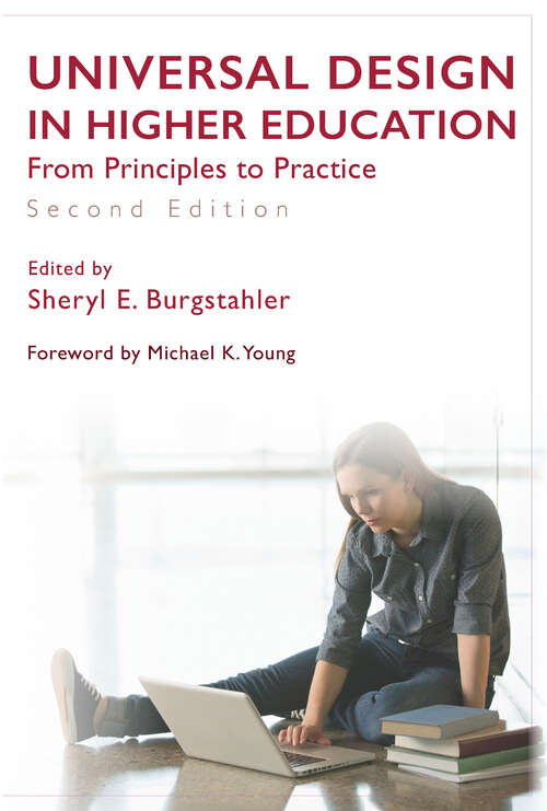 Book cover of Universal Design in Higher Education, Second Edition: From Principles to Practice