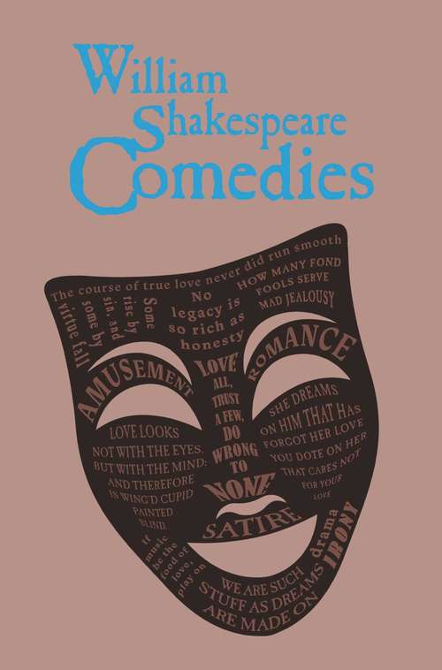Book cover of William Shakespeare Comedies (Word Cloud Classics)