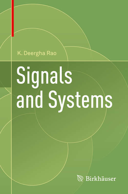 Book cover of Signals and Systems