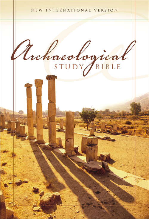 Book cover of NIV Archaeological Study Bible: An Illustrated Walk Through Biblical History and Culture