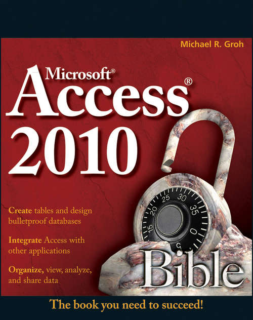 Book cover of Access 2010 Bible