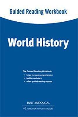Book cover of Holt Mcdougal World History Guided Reading Workbook Grades 6-8 Survey